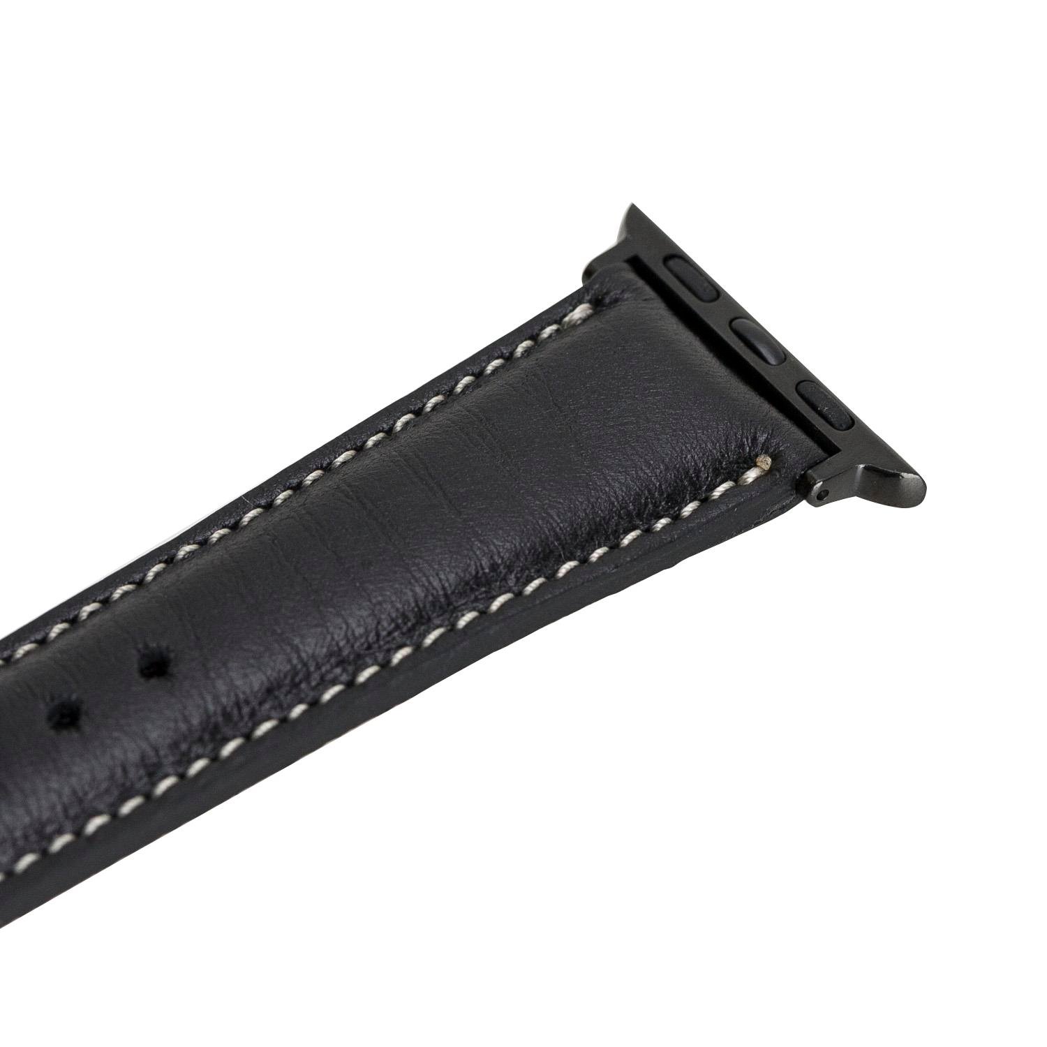 Bouletta Apple Watch Uyumlu Deri Kordon 38-40-41mm SM3 RST1