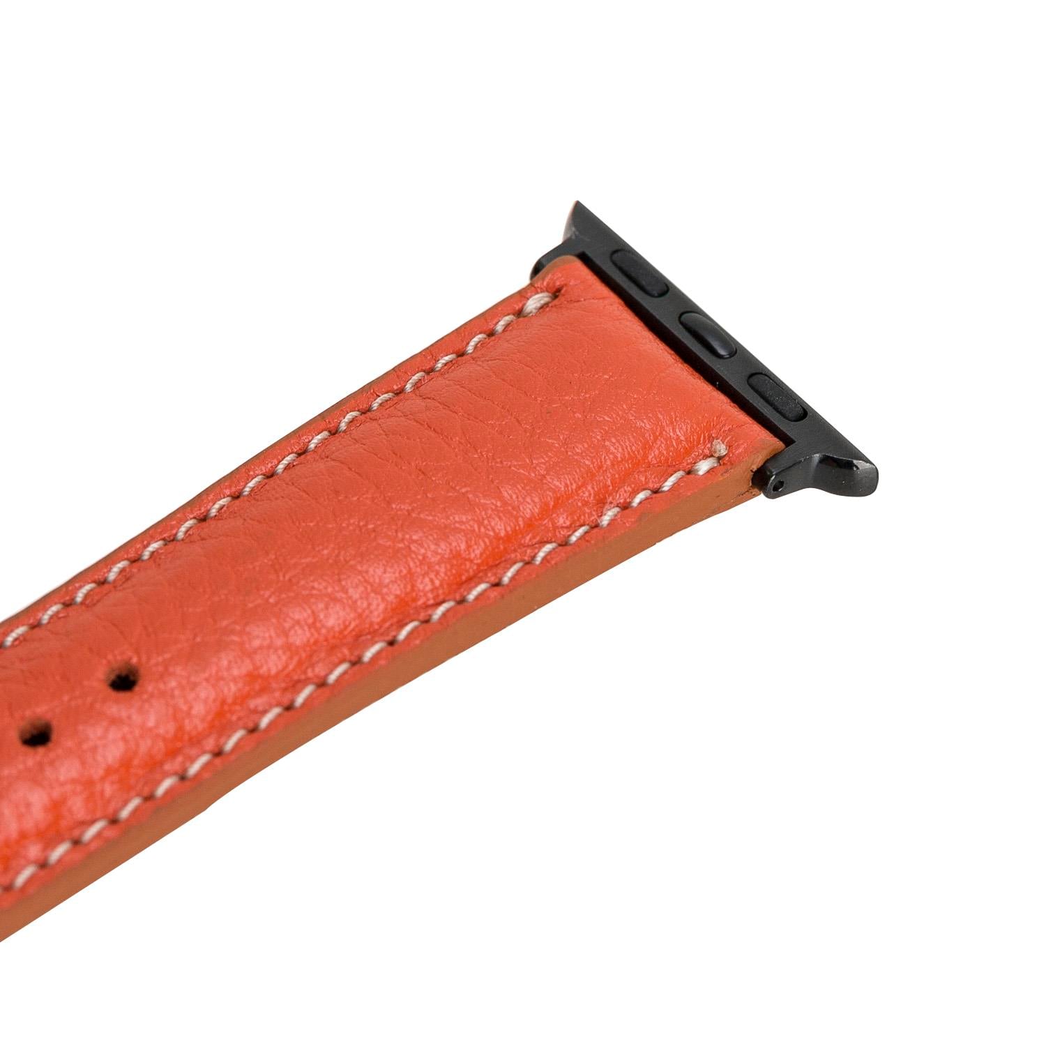 Bouletta Apple Watch Uyumlu Deri Kordon 42-44-45mm SM3 BC FL08