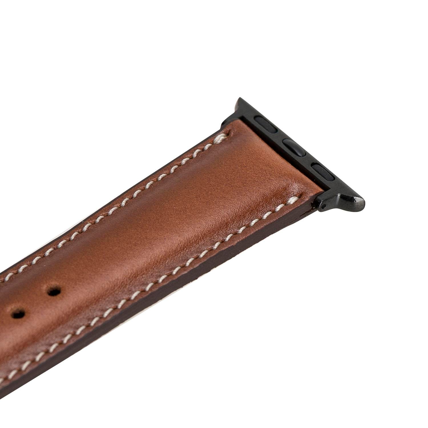 Bouletta Apple Watch Uyumlu Deri Kordon 42-44-45mm SM3 BC RST2EF