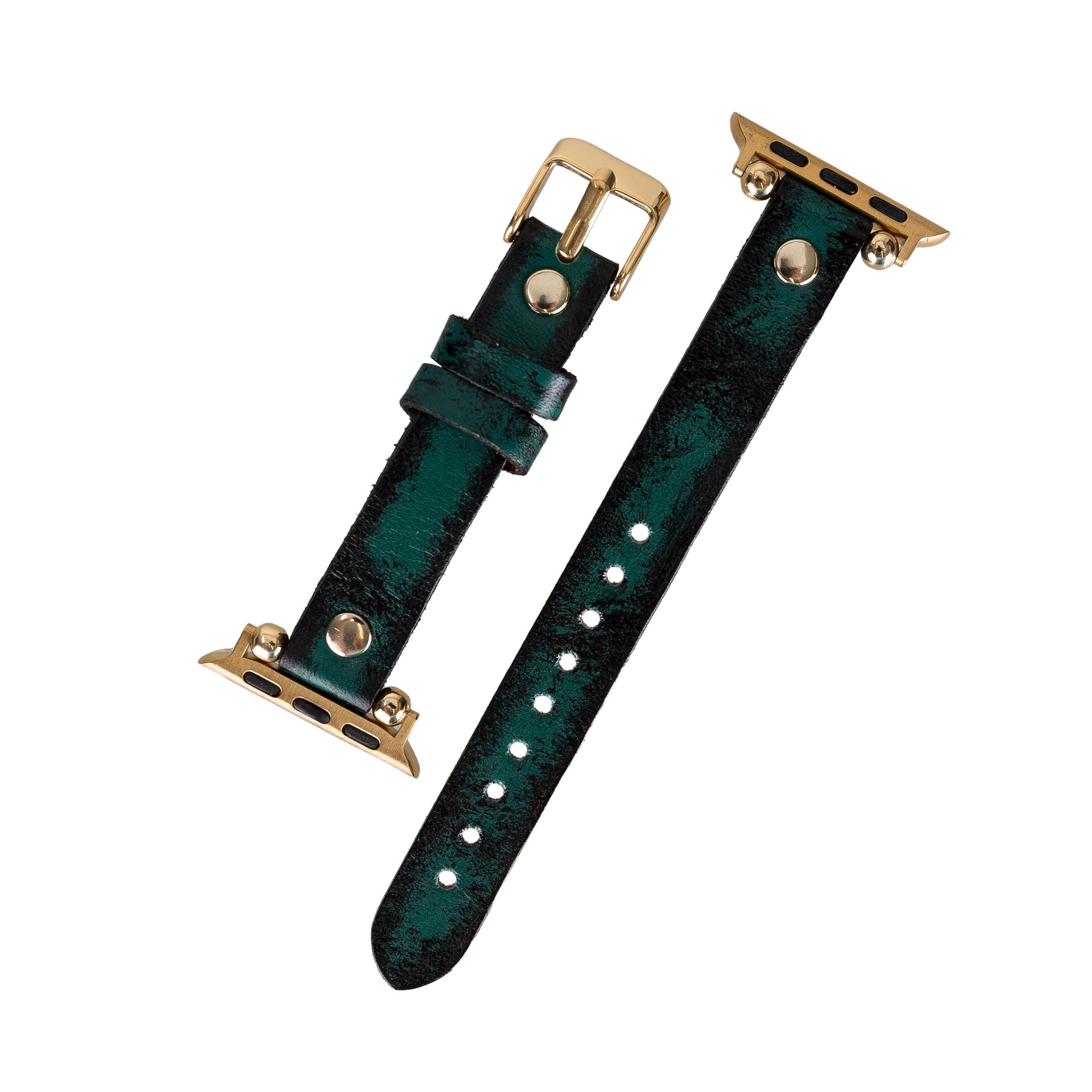 Bouletta Apple Watch Uyumlu Deri Kordon 38-40-41mm GT V6SEF