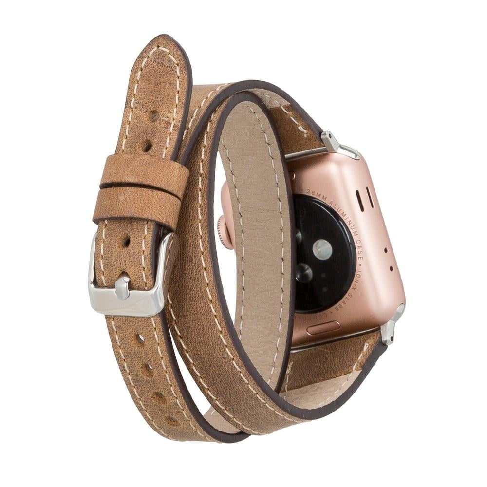 Bouletta Apple Watch Uyumlu Deri Kordon 38-40-41mm DT Slim G6E