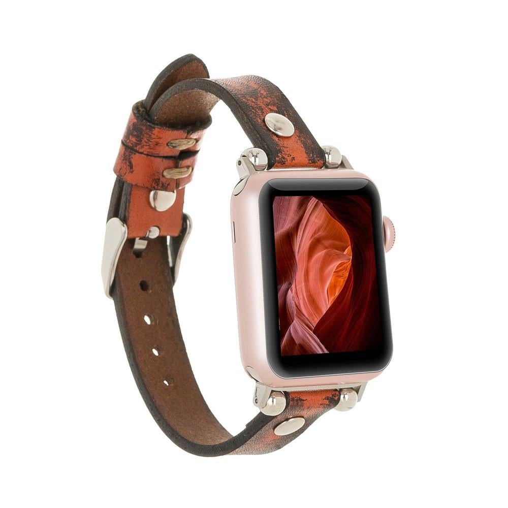 Bouletta Apple Watch Uyumlu Deri Kordon 38-40-41mm ST V8SEF