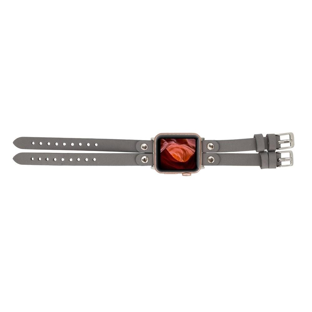 Bouletta Apple Watch Uyumlu Deri Kordon Ely Double Tour ST RST9