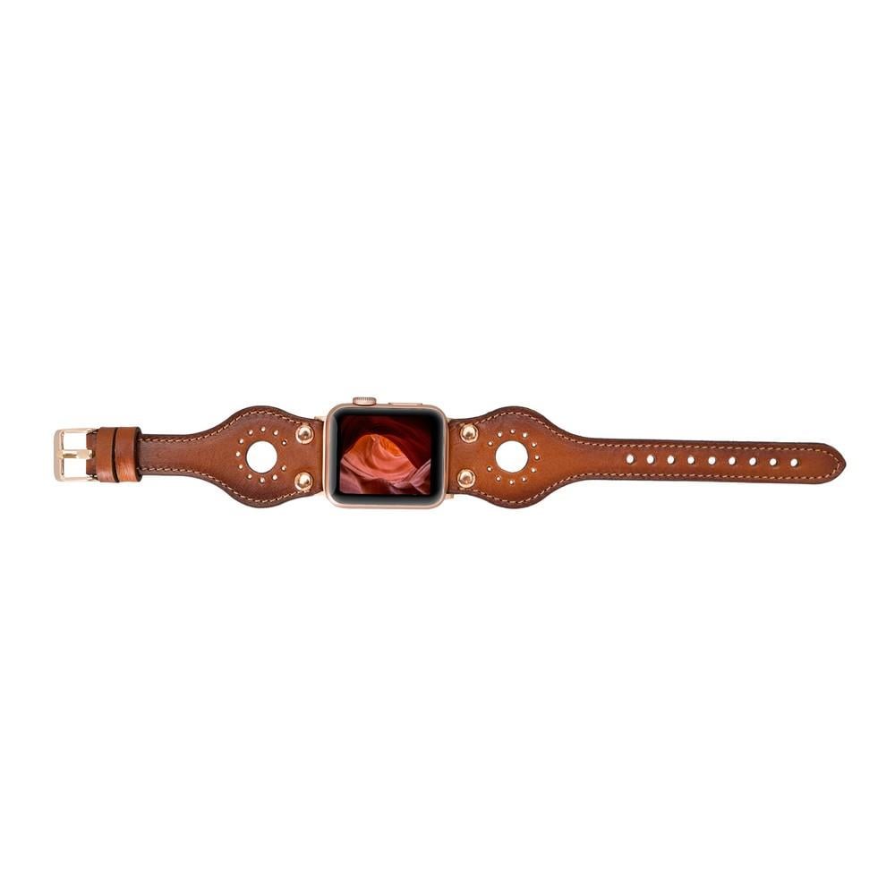 Bouletta Apple Watch Uyumlu Deri Kordon Ronda 38-40-41mm RT RST2E