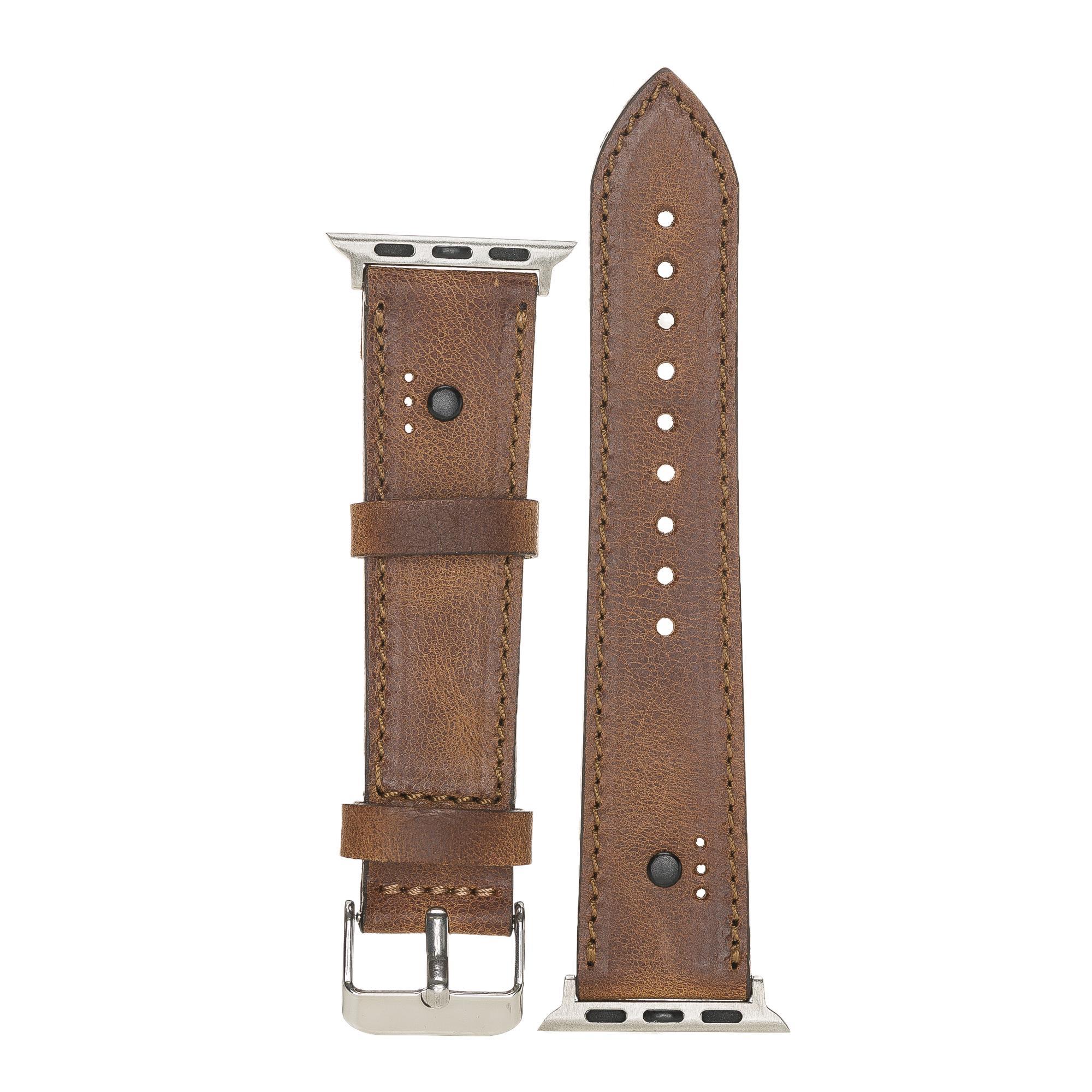 Bouletta Apple Watch Uyumlu Deri Kordon 42-44-45mm TR 42BA4 TN11 