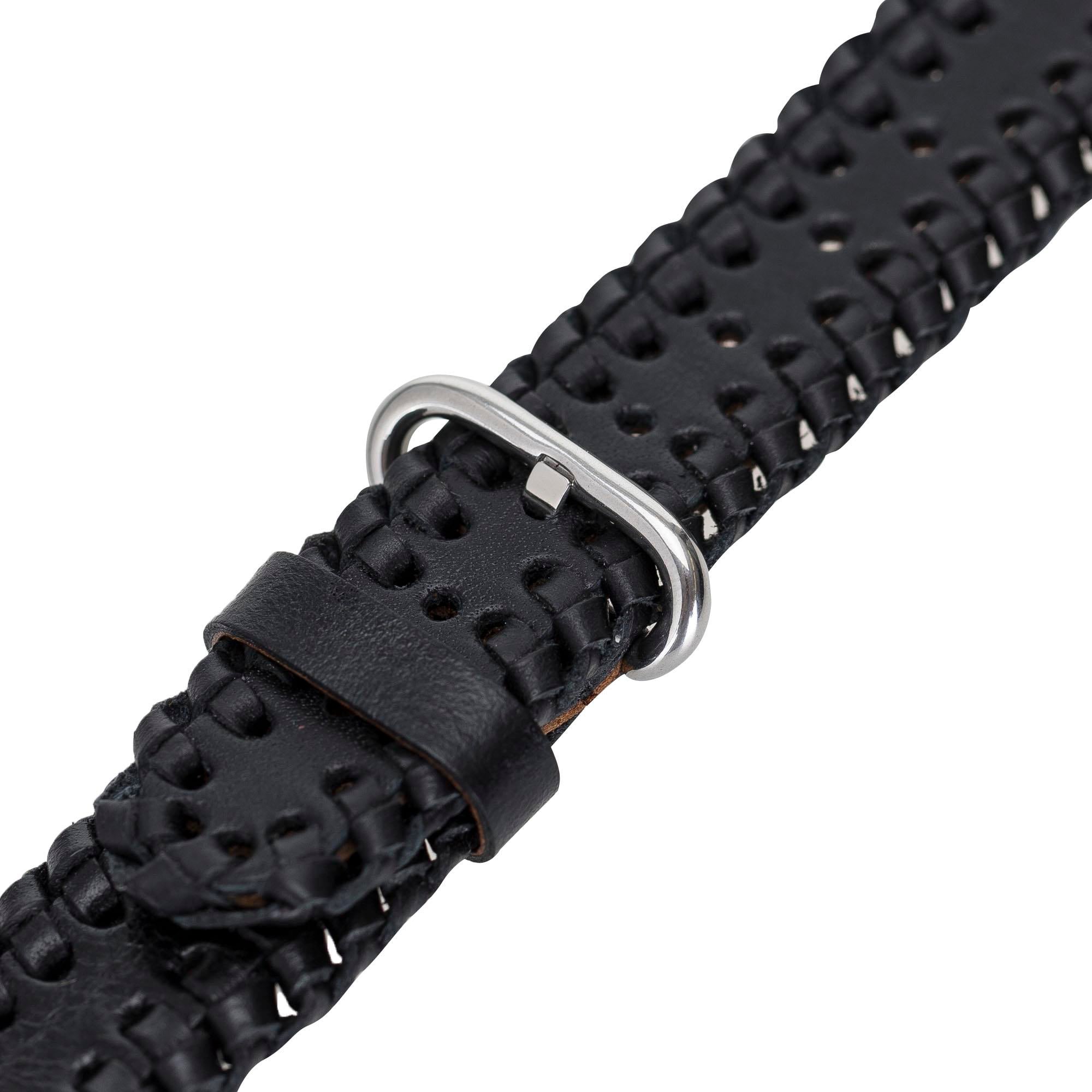 Bouletta Apple Watch Uyumlu Deri Kordon 42-44-45mm SM43 RST1