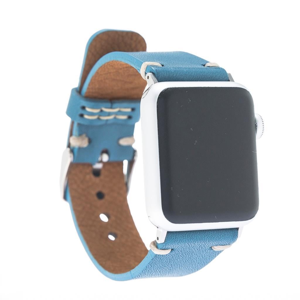 Bouletta Apple Watch Uyumlu Deri Kordon 42-44-45mm BRN4 Welder