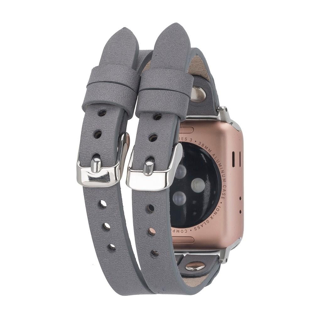 Bouletta Apple Watch Uyumlu Deri Kordon Ely Double Tour ST RST9