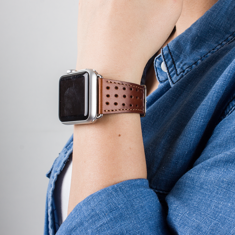 Bouletta Apple Watch Uyumlu Deri Kordon 42-44-45mm 87003 RBT3 