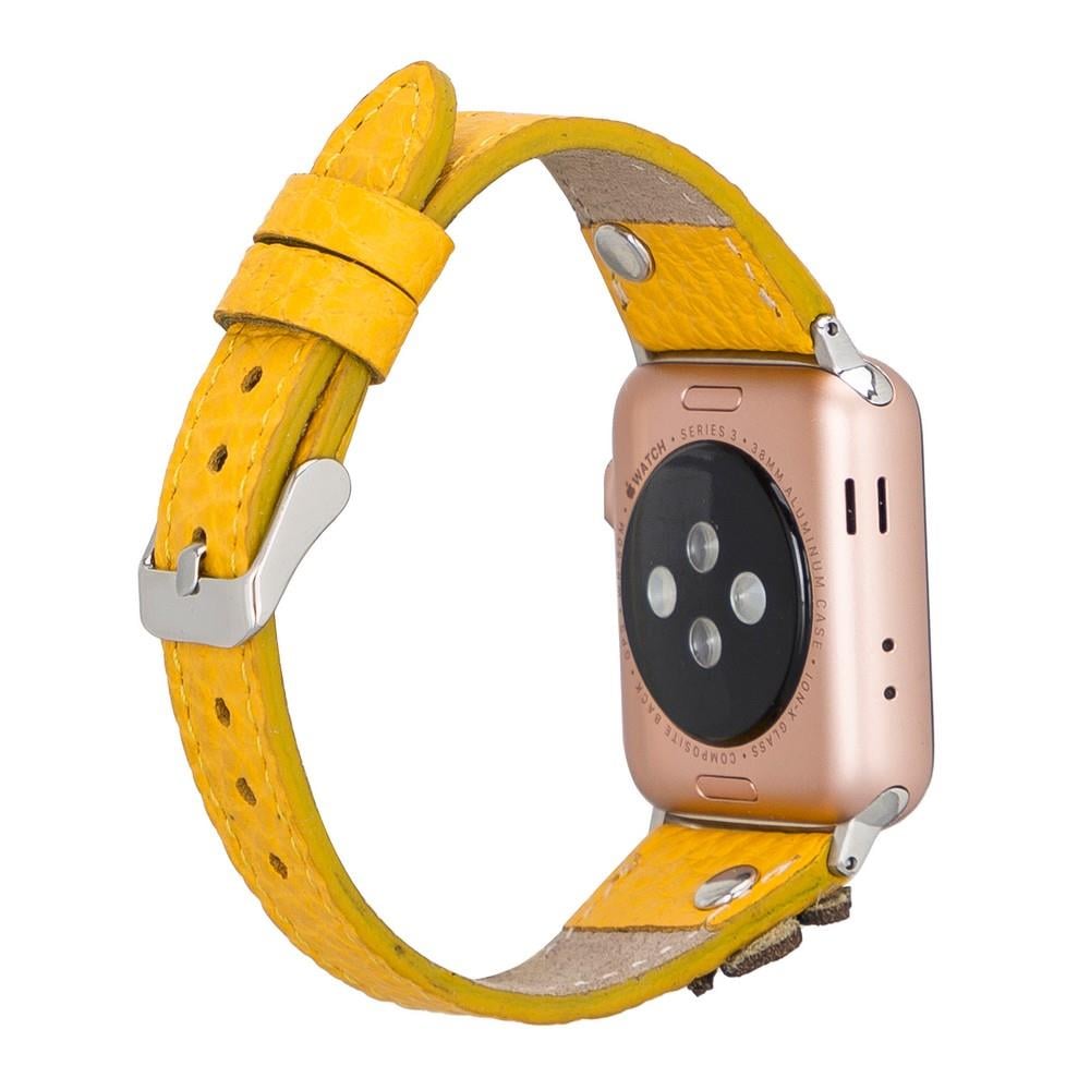Bouletta Apple Watch Uyumlu Deri Kordon Clover 42-44-45mm TR FL12