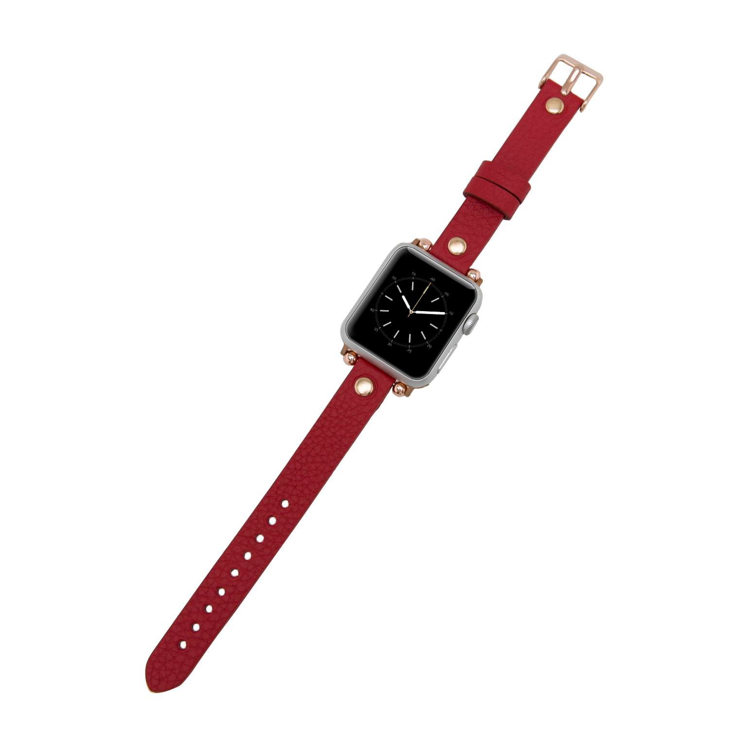 Bouletta Apple Watch Uyumlu Deri Kordon 38-40-41mm RT ERC2
