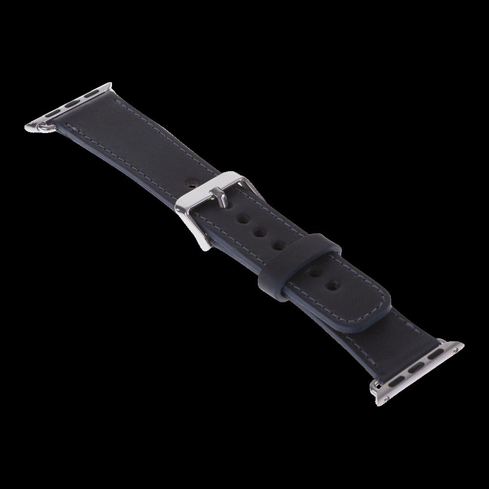 Bouletta Apple Watch Uyumlu Deri Kordon 38-40-41mm Mavi