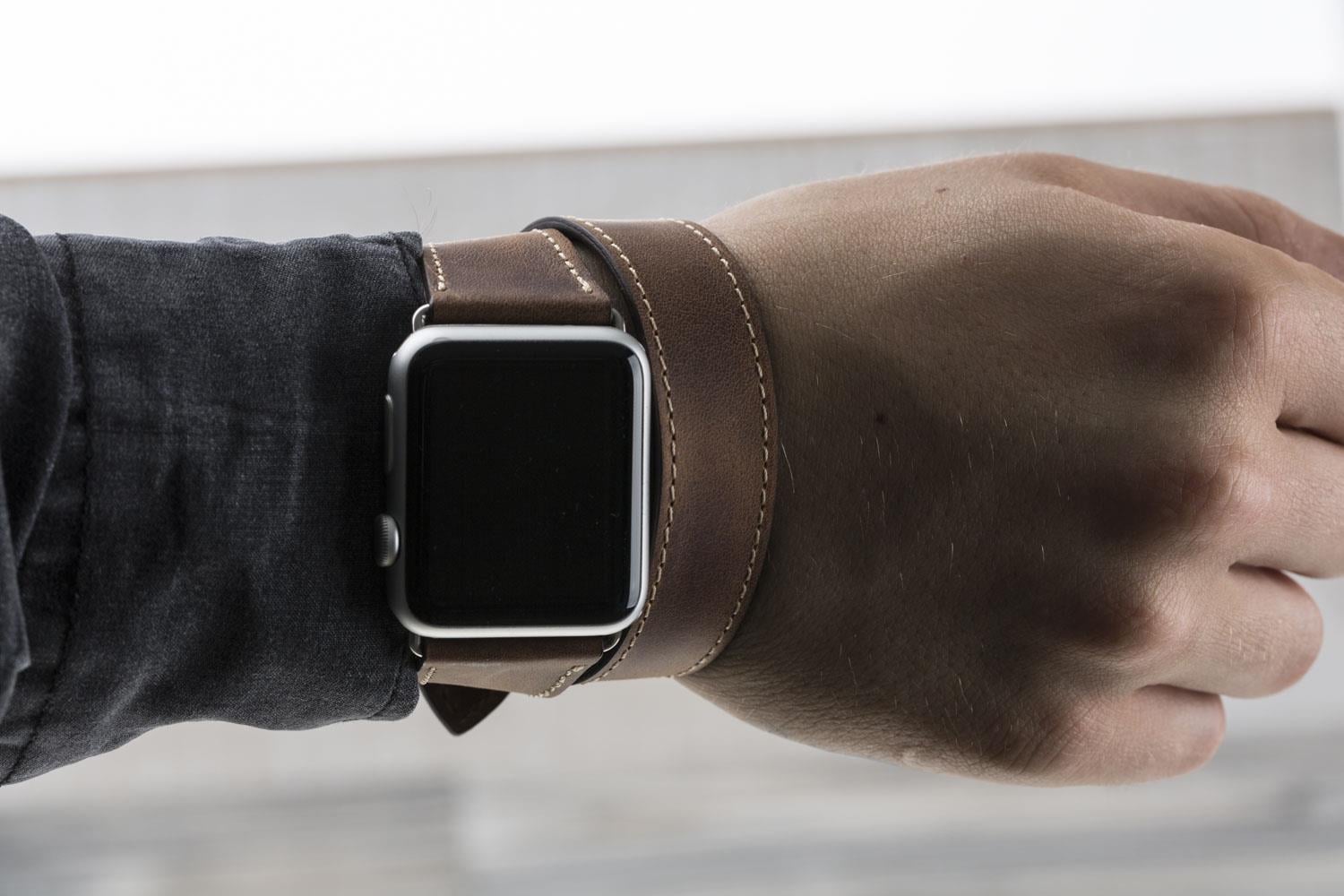 Bouletta Apple Watch Uyumlu Deri Kordon 38-40-41mm DT G2
