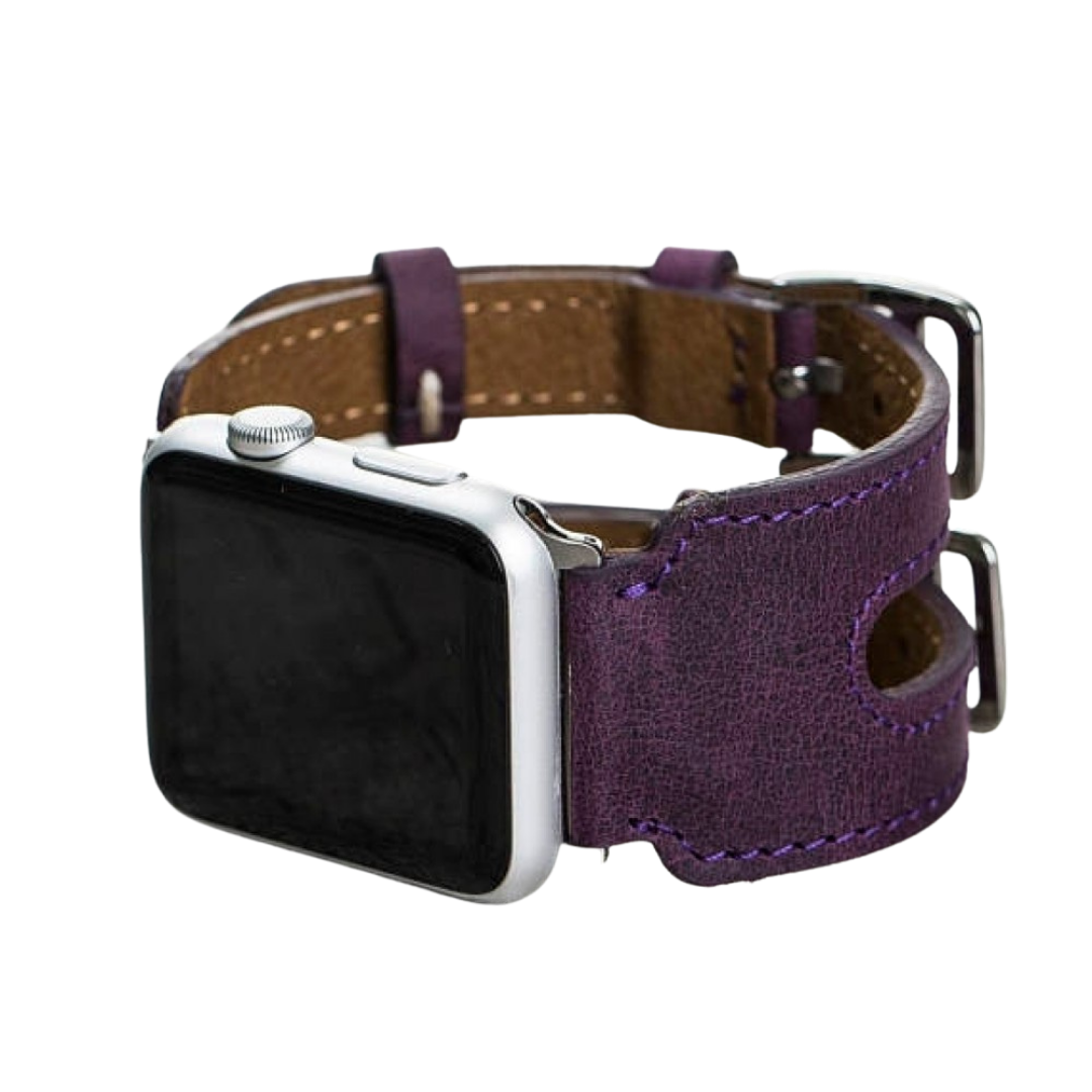 Bouletta Apple Watch Uyumlu Deri Kordon 38-40-41mm Cuff DB G7