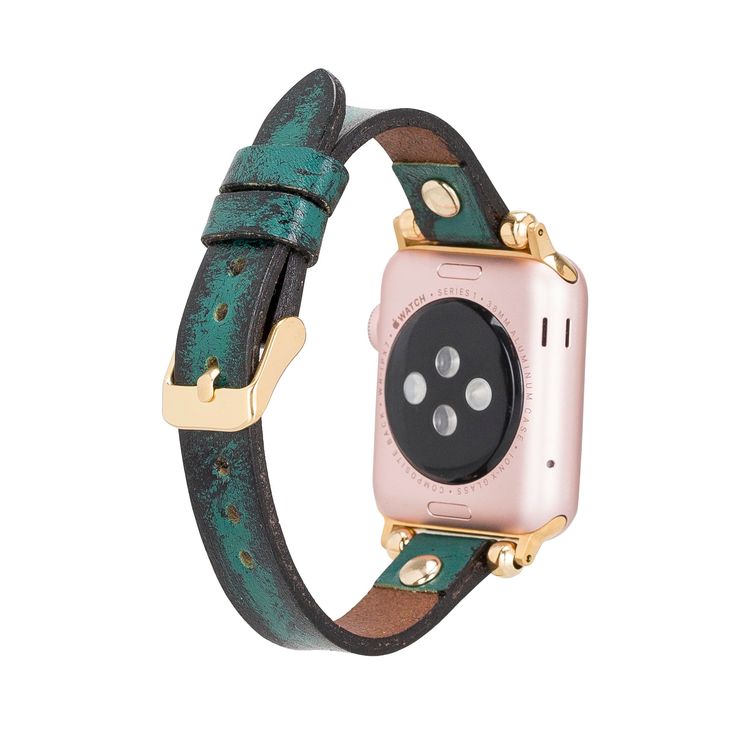 Bouletta Apple Watch Uyumlu Deri Kordon 38-40-41mm GT V6SEF