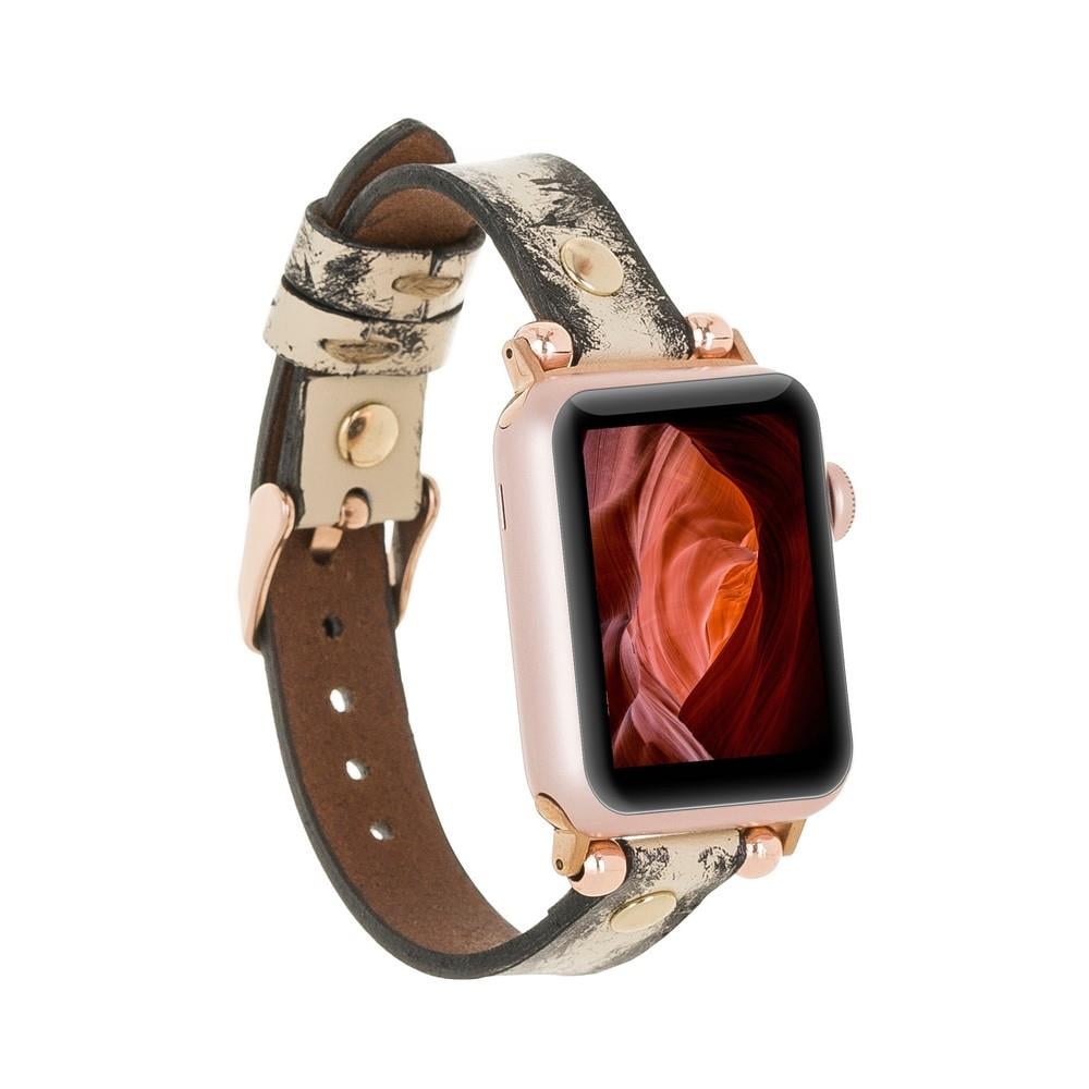 Bouletta Apple Watch Uyumlu Deri Kordon 38-40-41mm GT V26SEF