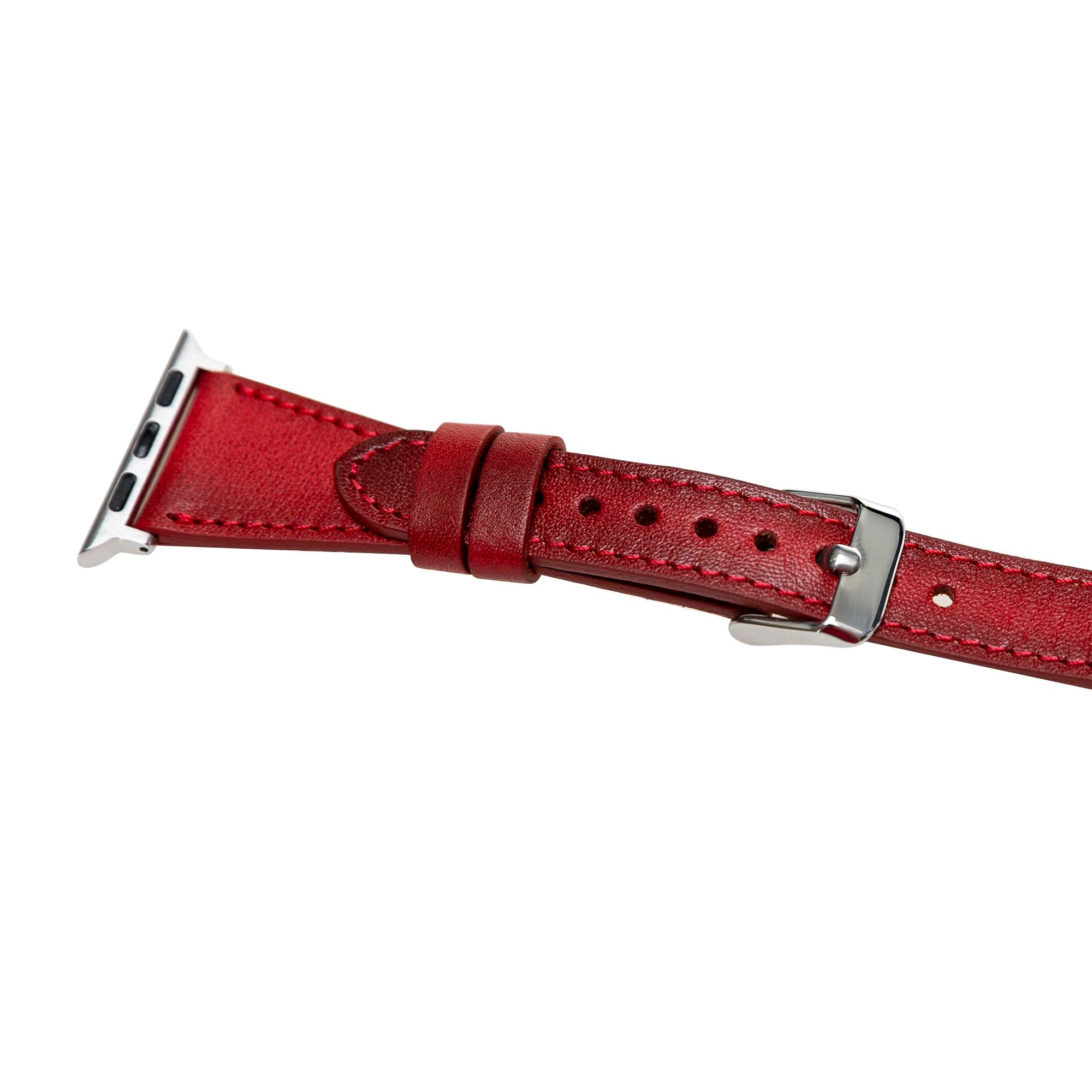 Bouletta Apple Watch Uyumlu Deri Kordon 38-40-41mm Slim DT V4EF