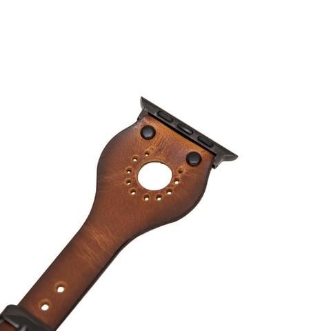 Bouletta Apple Watch Uyumlu Deri Kordon 42-44-45mm BT SM65 RST2EF