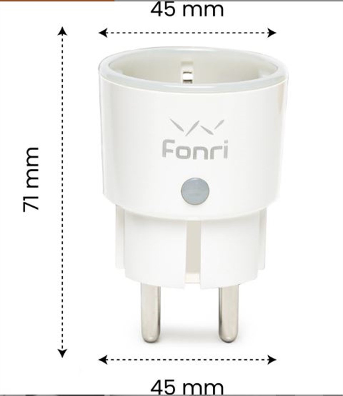 AKILLI EV - GÜVENLİK Fonri Smart Plug Akıllı Priz