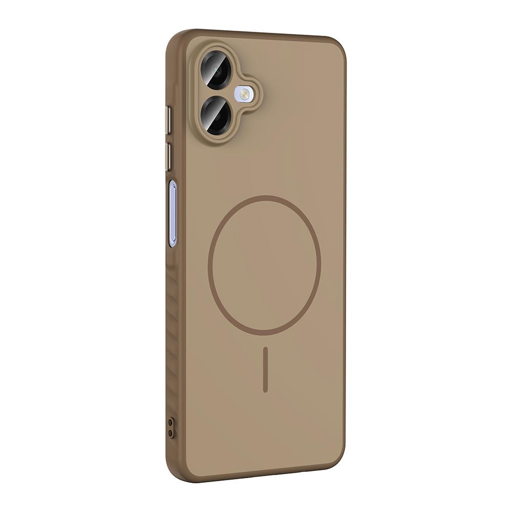 Galaxy A07 Kılıf M-safe Şarj Özellikli Zore Tea Kapak