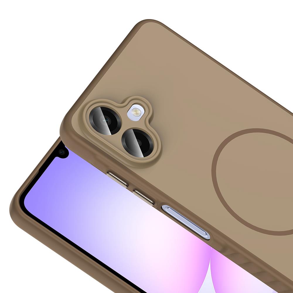 Galaxy A07 Kılıf M-safe Şarj Özellikli Zore Tea Kapak
