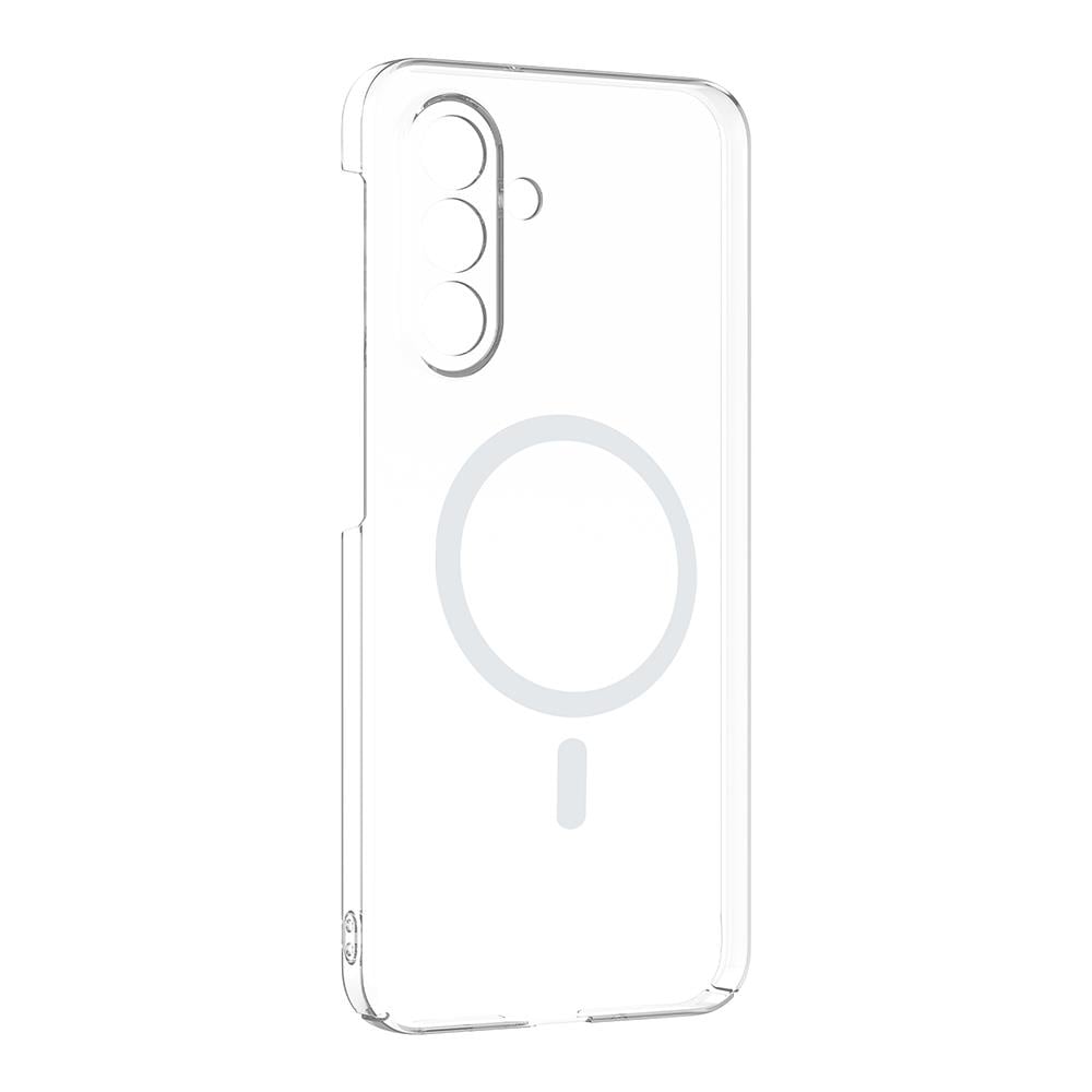Galaxy A17 Kamera Korumalı M-Safe Şarj Özellikli Şeffaf Zore London Sert PC Kapak