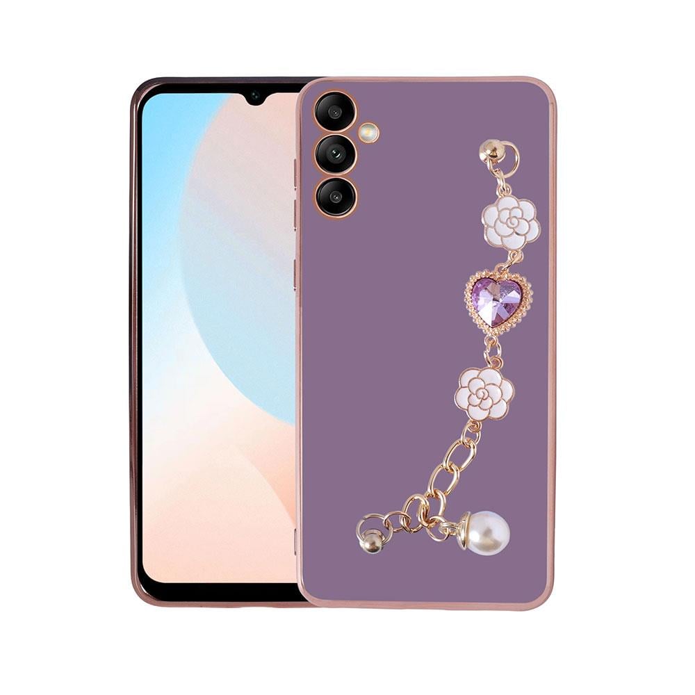 Galaxy A24 Kılıf El Tutamaçlı Kamera Korumalı Zore Taka Silikon Kapak