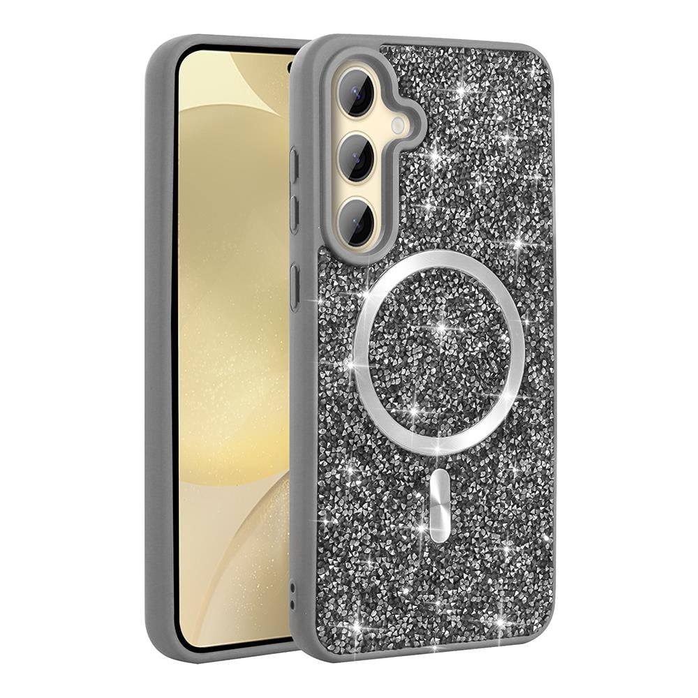 Galaxy A55 Kılıf Parlak Taşlı Tasarım Zore Pırlanta Kapak
