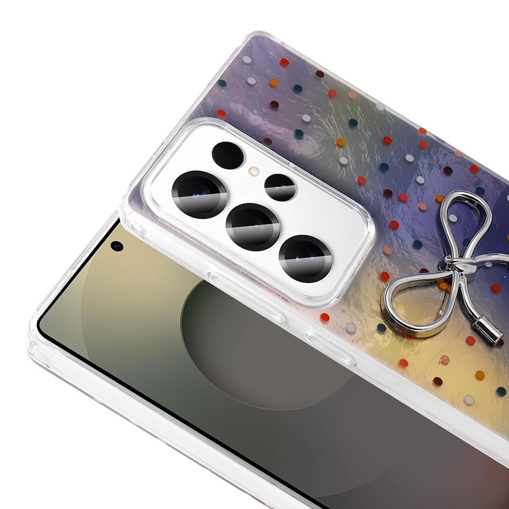Galaxy S23 Ultra Kılıf Kamera Korumalı Figürlü Zore Ponti Silikon Kapak