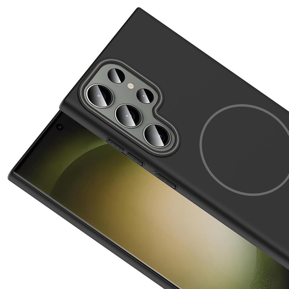 Galaxy S23 Ultra Kılıf Magsafe Şarj Özellikli Zore Ruby Silikon Kapak