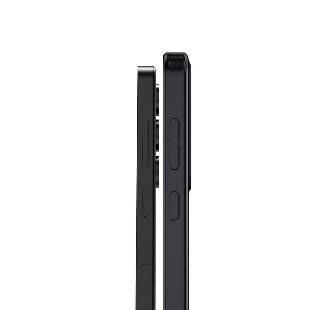Galaxy S24 Plus Kılıf Aramid Karbon Fiber M-safe Özellikli Wlons Radison Kapak