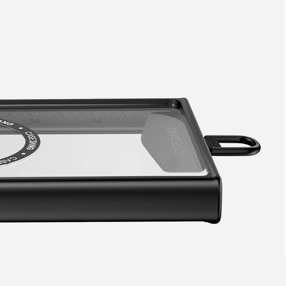 Galaxy S24 Ultra Kılıf M-safe Şarj Özellikli Casebang Body Frame Kapak
