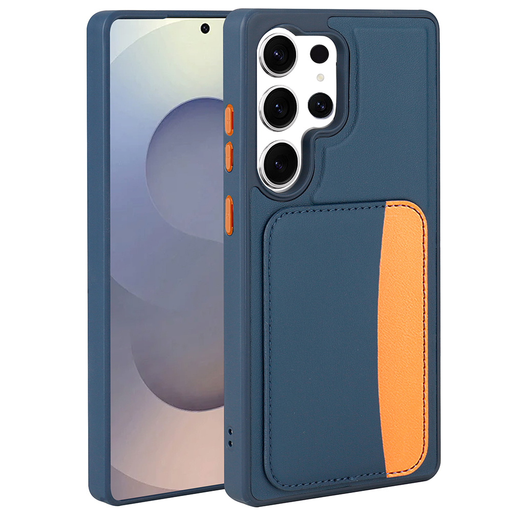 Galaxy S25 Ultra Kılıf Kartlıklı Zore X-Kart Silikon Kapak