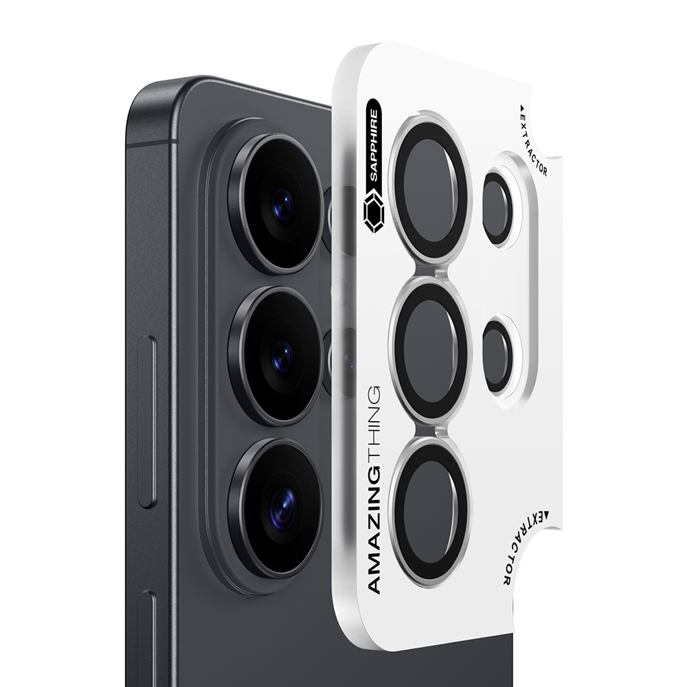 Galaxy S26 Ultra Amazingthing Titan Anti Reflective Kamera Lens Koruyucu + Kolay Uygulama Aparatlı
