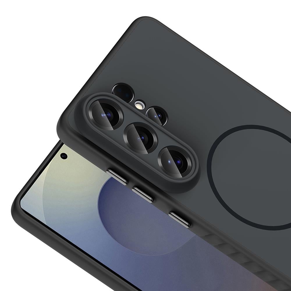 Galaxy S26 Ultra Kılıf M-safe Şarj Özellikli Zore Tea Kapak