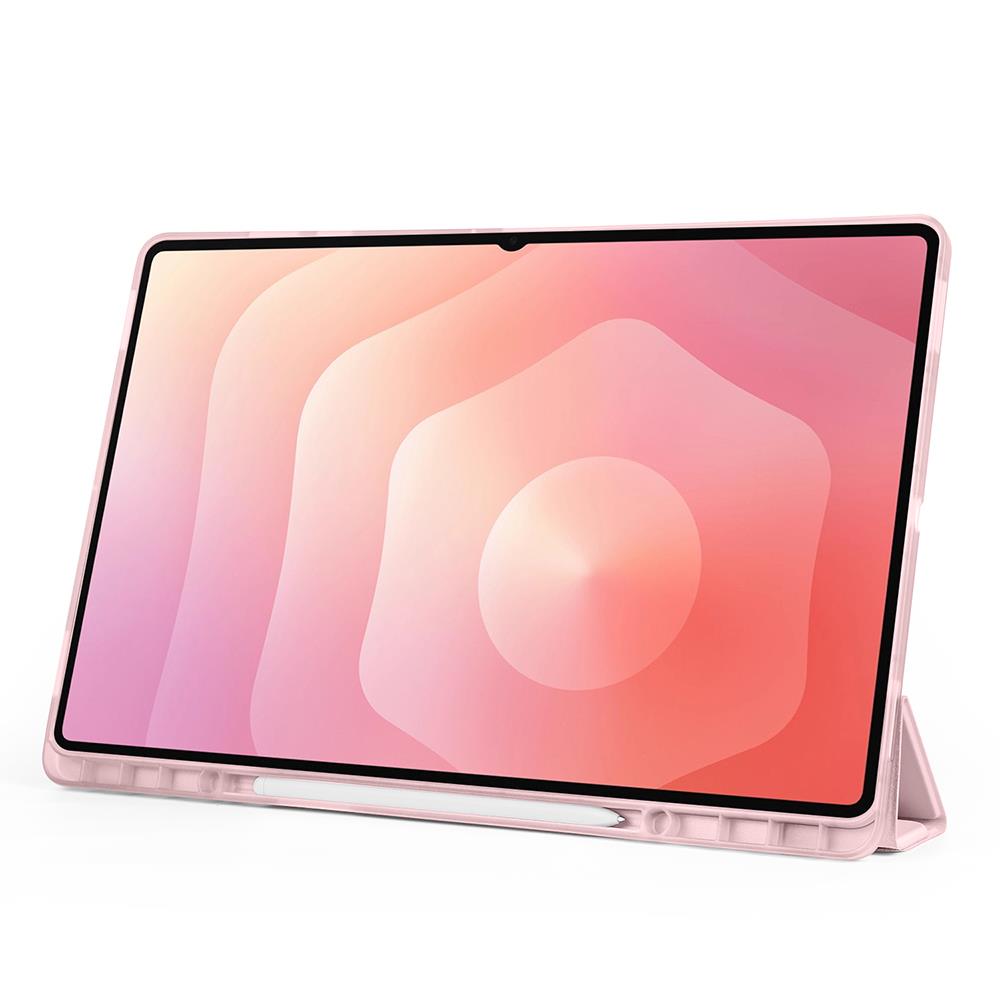 Galaxy Tab S11 Ultra Kılıf Zore Tri Folding Kalem Bölmeli Standlı Kılıf