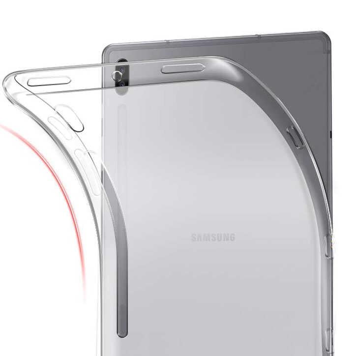 Galaxy Tab S7 T870 Kılıf Zore Tablet Süper Silikon Kapak