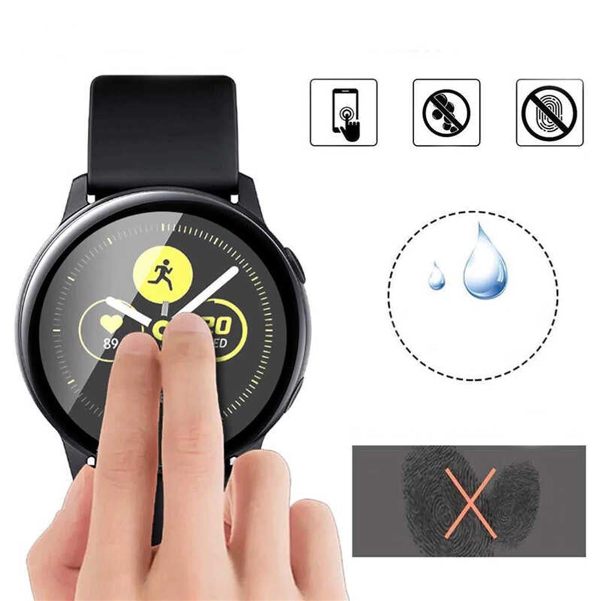 Galaxy Watch Active 2 44mm Zore PMMA Pet Saat Ekran Koruyucu
