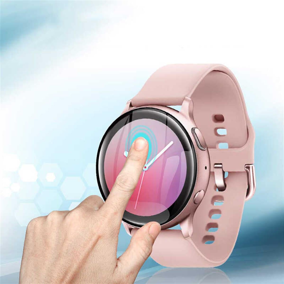 Galaxy Watch Active 2 44mm Zore PMMA Pet Saat Ekran Koruyucu