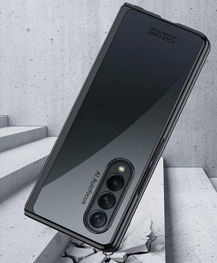 Galaxy Z Fold 3 Kılıf Zore Kıpta Kapak