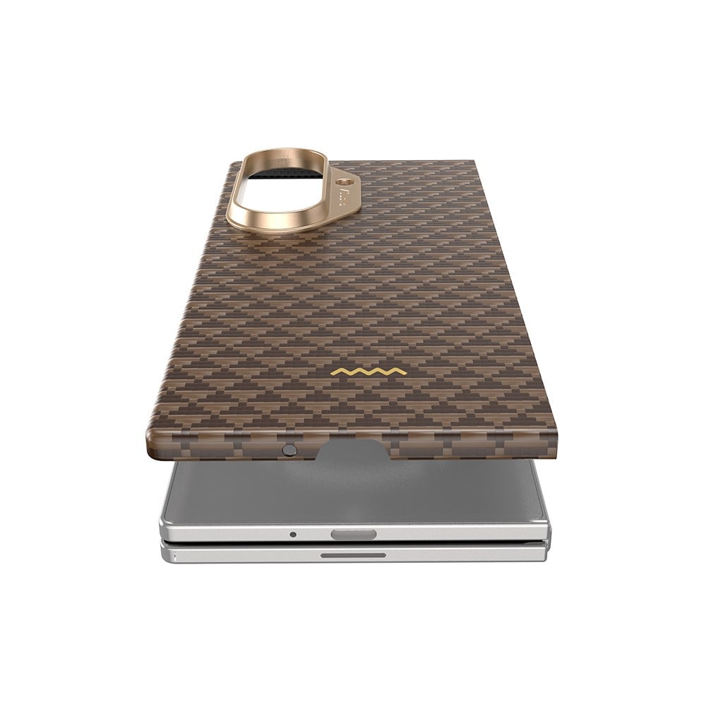 Galaxy Z Fold 7 Kılıf M-safe Şarj Özellikli Raptic Aramid Skin Origin Serisi Kapak