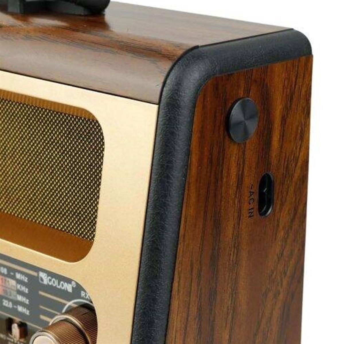 GÖRÜNTÜ & SES SİSTEMİ Golon RX-BT88 Nostaljik FM/BT/TF Speaker