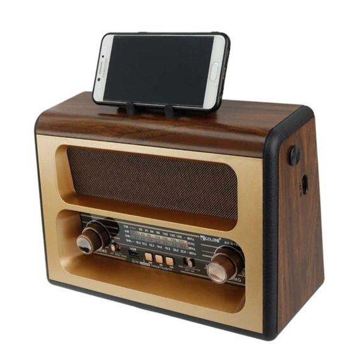 GÖRÜNTÜ & SES SİSTEMİ Golon RX-BT88 Nostaljik FM/BT/TF Speaker