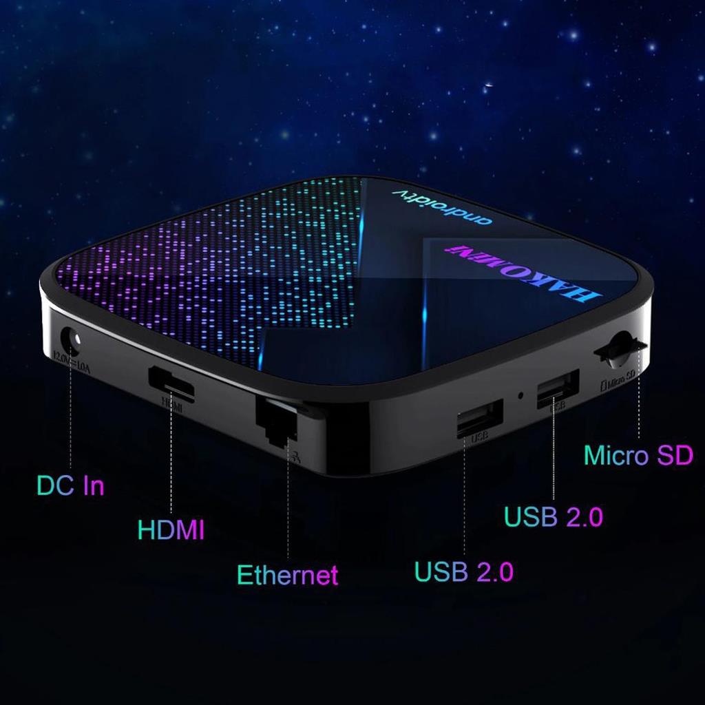 Hakomini 4K Google Lisanslı 2 GB Ram 16 GB Hafıza Wi-Fi Android 11 TV Box