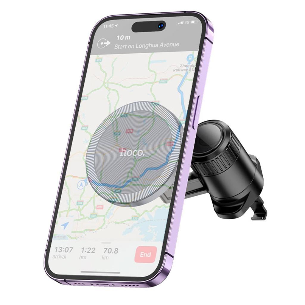 Hoco H23 Air Outlet 360 Derece Dönebilen Araç İçi Magsafe Mıknatıslı Tutucu