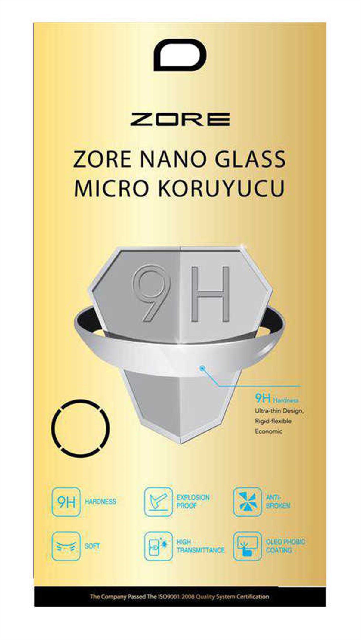 Huawei Mate 10 Lite Zore Nano Micro Temperli Ekran Koruyucu