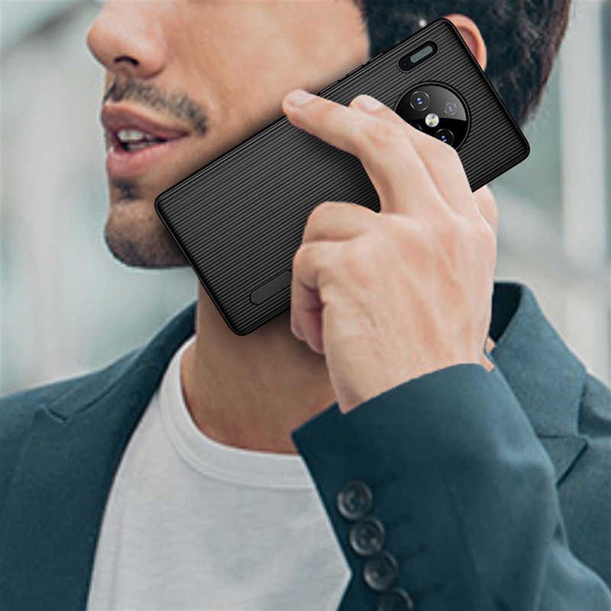 Huawei Mate 30 Pro Kılıf Zore Tio Silikon