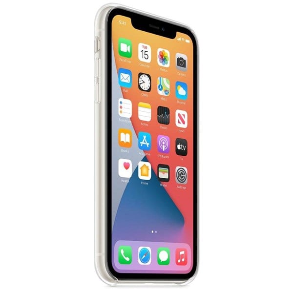 Arka Kapak iPhone 11 Clear Cristal Solmayan Kapak