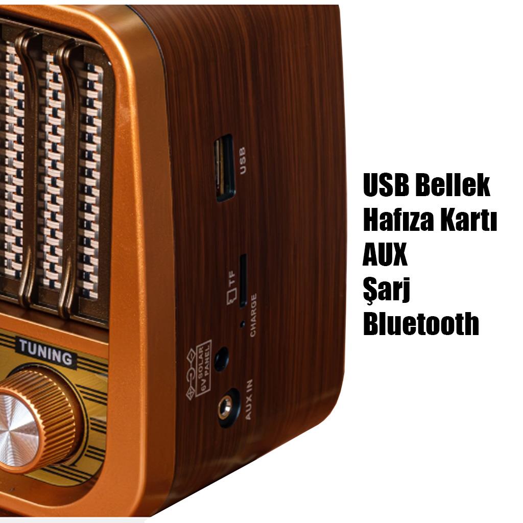 Jopus Morrina 3 Bluetooth Özellikli Nostaljik Radyo