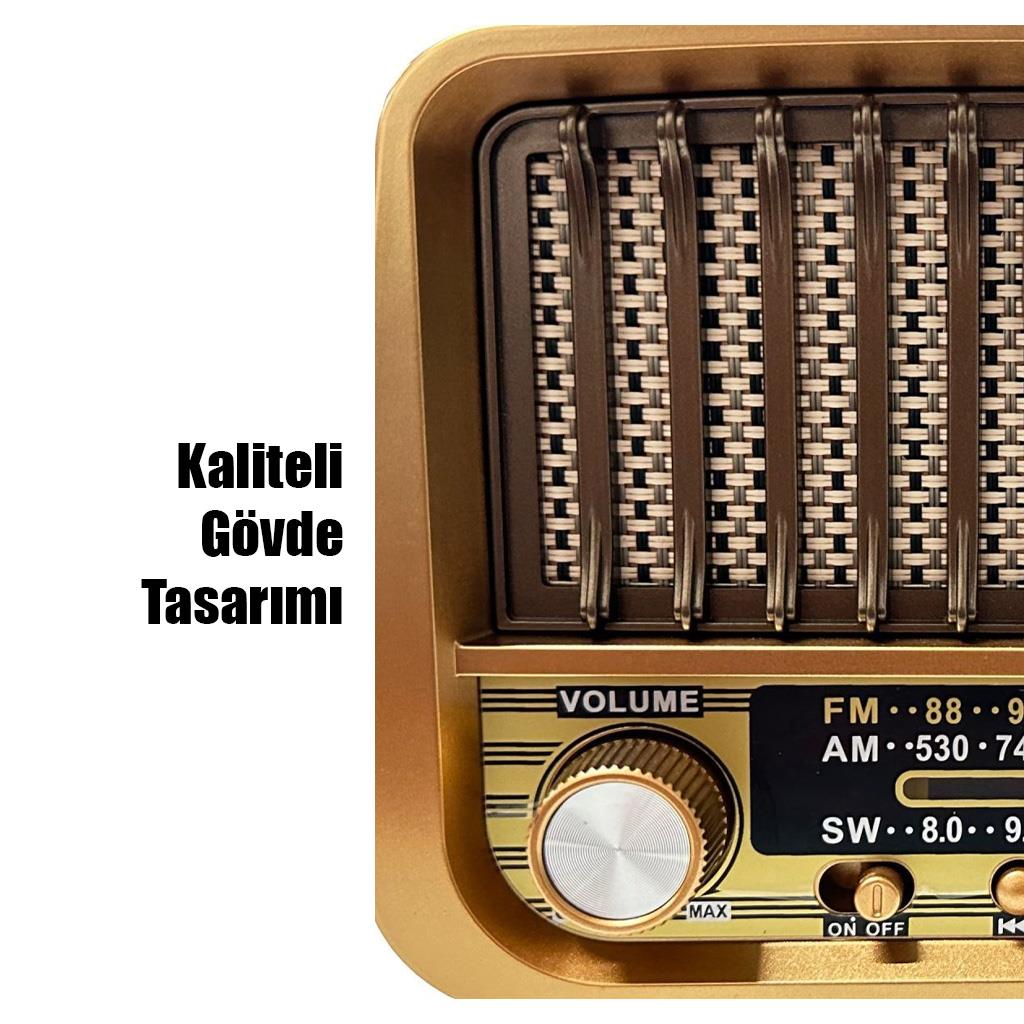 Jopus Morrina 3 Bluetooth Özellikli Nostaljik Radyo